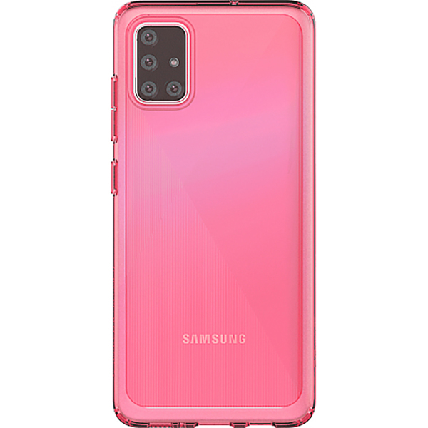 фото Чехол samsung araree a cover для galaxy m51 красный (gp-fpm515kdarr)