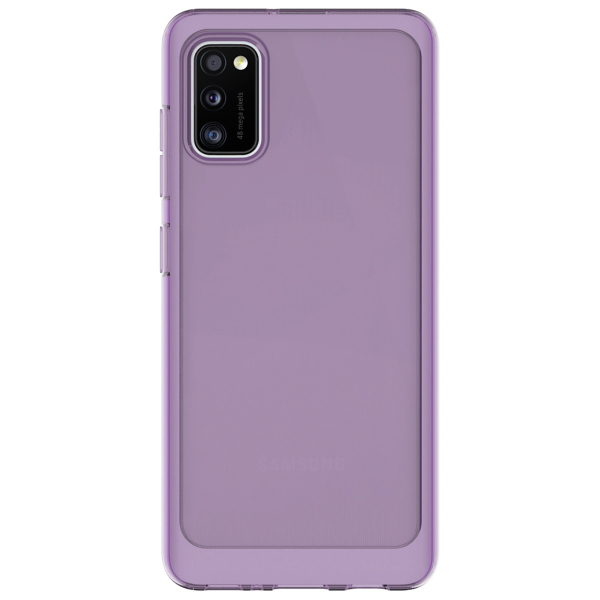 фото Чехол samsung araree m cover для galaxy m21 пурпурный (gp-fpm215kdaer)