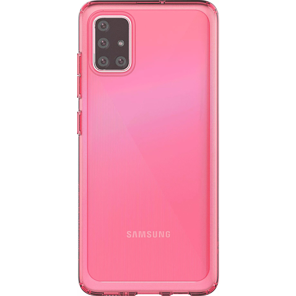 фото Чехол samsung araree a cover для galaxy a51 красный (gp-fpa515kdarr)