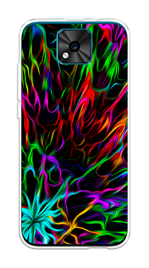 

Чехол на BQ 5533G "Разноцветные разводы", Голубой;зеленый;оранжевый, 201850-3