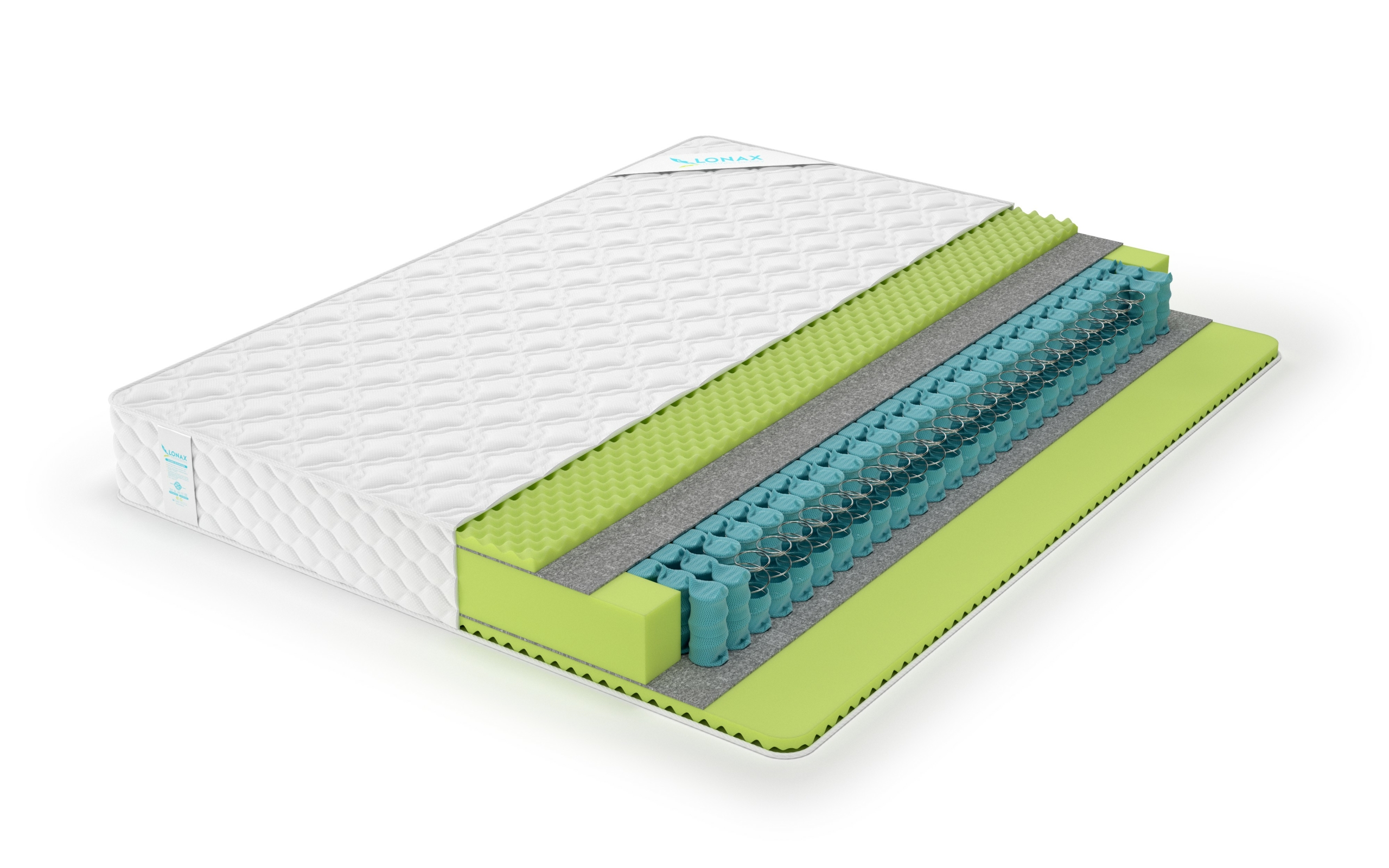 

Матрас Lonax Relax ППУ TFK 180x215, Relax ППУ TFK