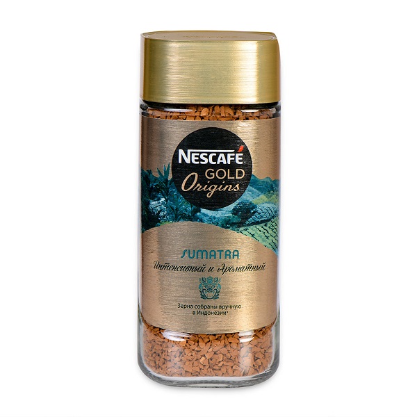 

Кофе растворимый Nescafe Gold ORIGINS SUMATRA 85г Россия