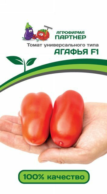 

Семена Томат Агафья F1 0.1 гр Партнер, 2 шт