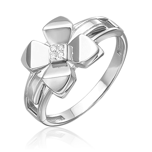 

Кольцо из золота р. 19,5 PLATINA jewelry 01-5602-00-101-1120, бриллиант, 01-5602-00-101-1120