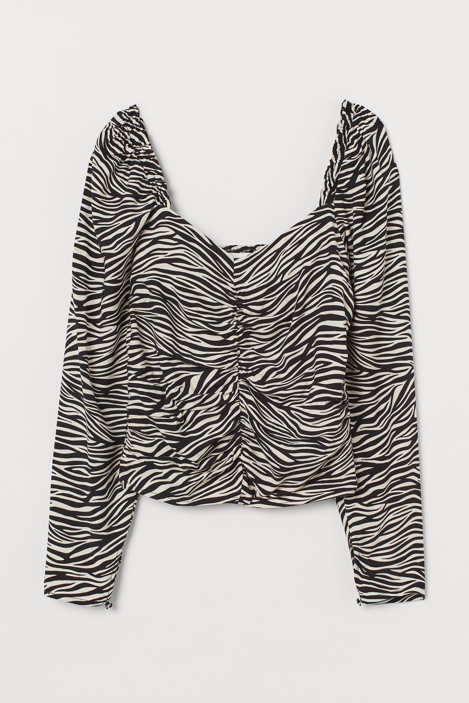 

Блуза женская H&M 830365002 разноцветная 42 EU, Разноцветный, 830365002