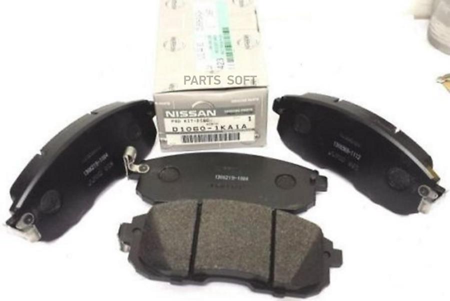 

Колодки Тормозные Передние Nissan D1060-1Ka1a NISSAN D1060-1KA1A