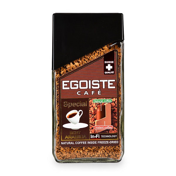 

Кофе растворимый Egoiste Special с добавлением молотого 100г Швейцария