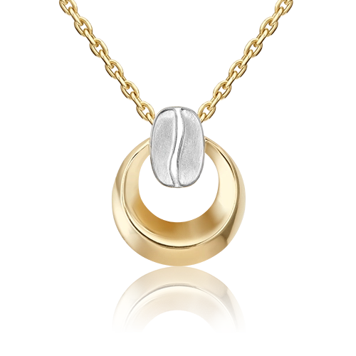 

Подвеска из комбинированного золота PLATINA jewelry 03-3324-00-000-1121, 03-3324-00-000-1121
