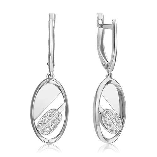 

Серьги из белого золота с топазом PLATINA jewelry 02-4925-00-201-1120, 02-4925-00-201-1120