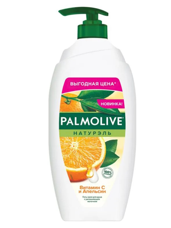 

Гель для душа Palmolive Витамин С и Апельсин, 750мл