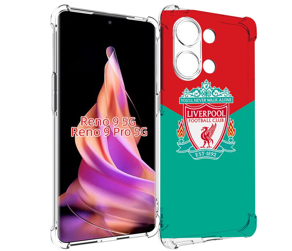 

Чехол MyPads Ливерпуль мужской для Oppo Reno 9/Reno 9 Pro, Прозрачный, Tocco