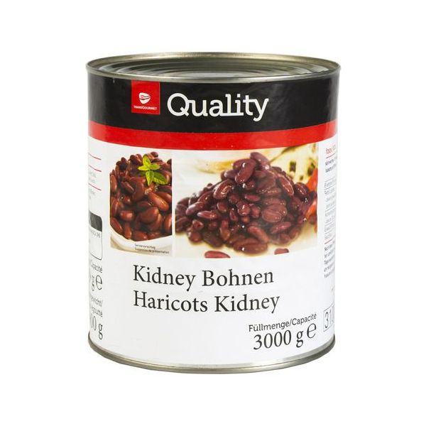 

Фасоль красная Transgourmet Quality запеченная в томатном соусе 3 кг