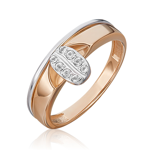 

Кольцо из золота р. 18 PLATINA jewelry 01-5558-00-201-1111, топаз, 01-5558-00-201-1111