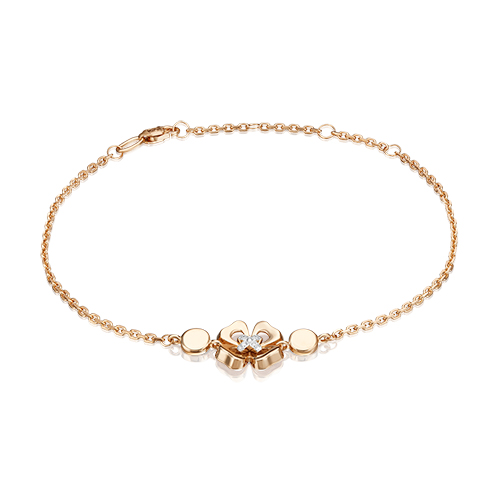 

Браслет из золота р. 17 PLATINA jewelry 05-0695-00-101-1111, бриллиант, 05-0695-00-101-1111
