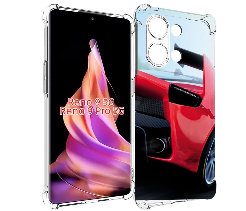 

Чехол MyPads Крыло-машины мужской для Oppo Reno 9/Reno 9 Pro, Прозрачный, Tocco
