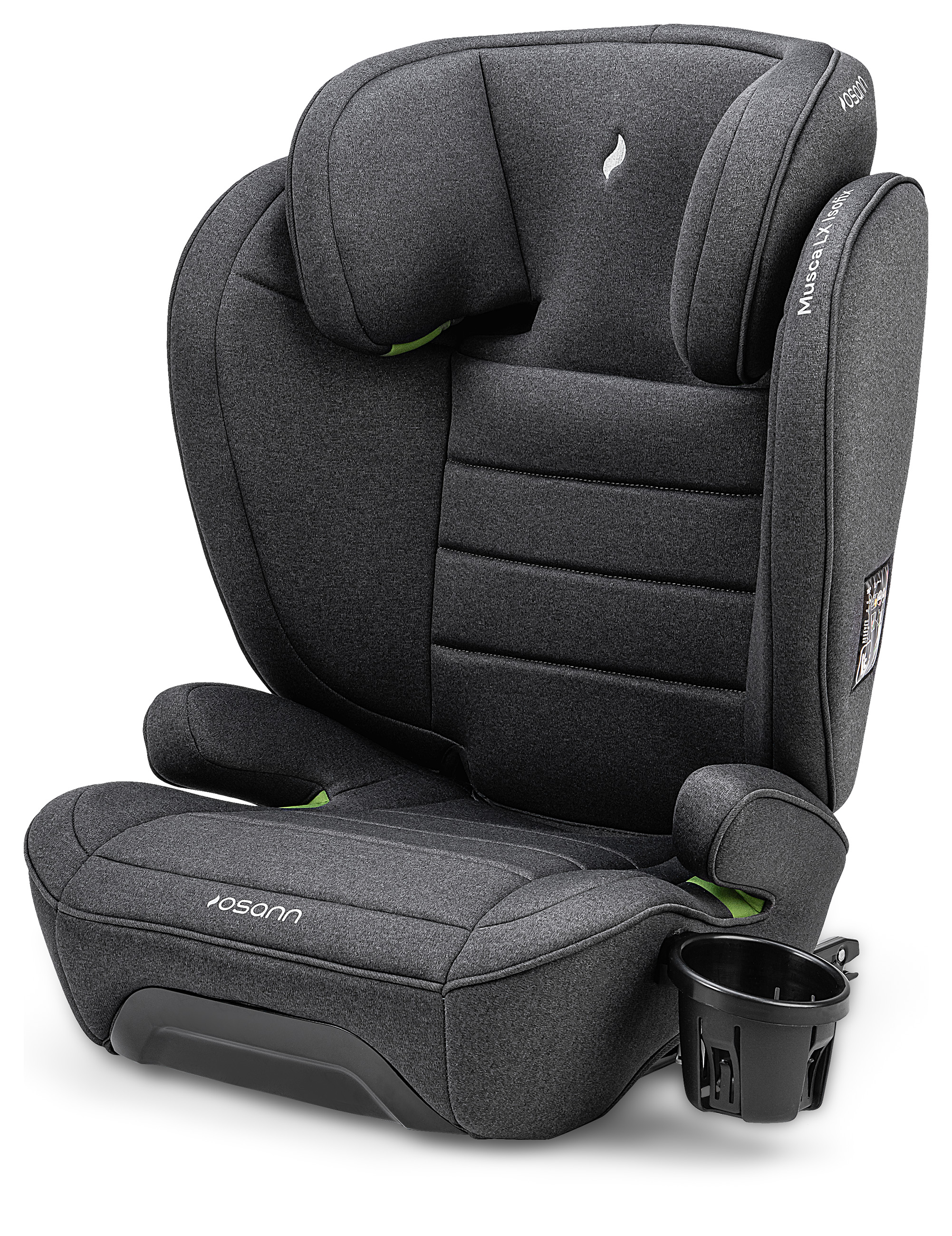 Автокресло Osann Musca LX Isofix Dark Grey Melange прогулочная коляска mutsy nexo concrete melange для новорожденных и детей до 22 кг