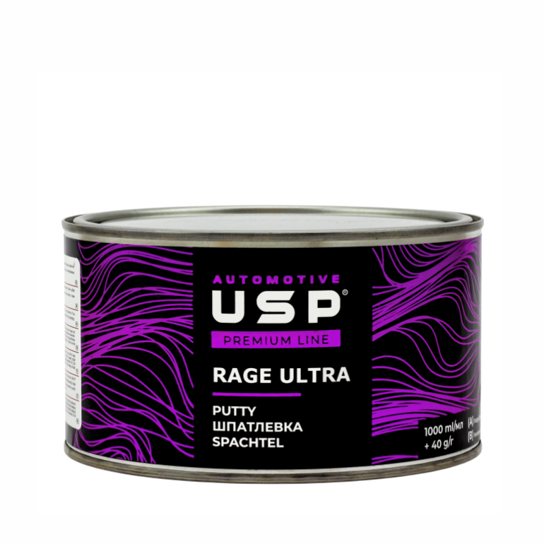 Шпатлёвка USP Premium RAGE ULTRA наполняющая 1л