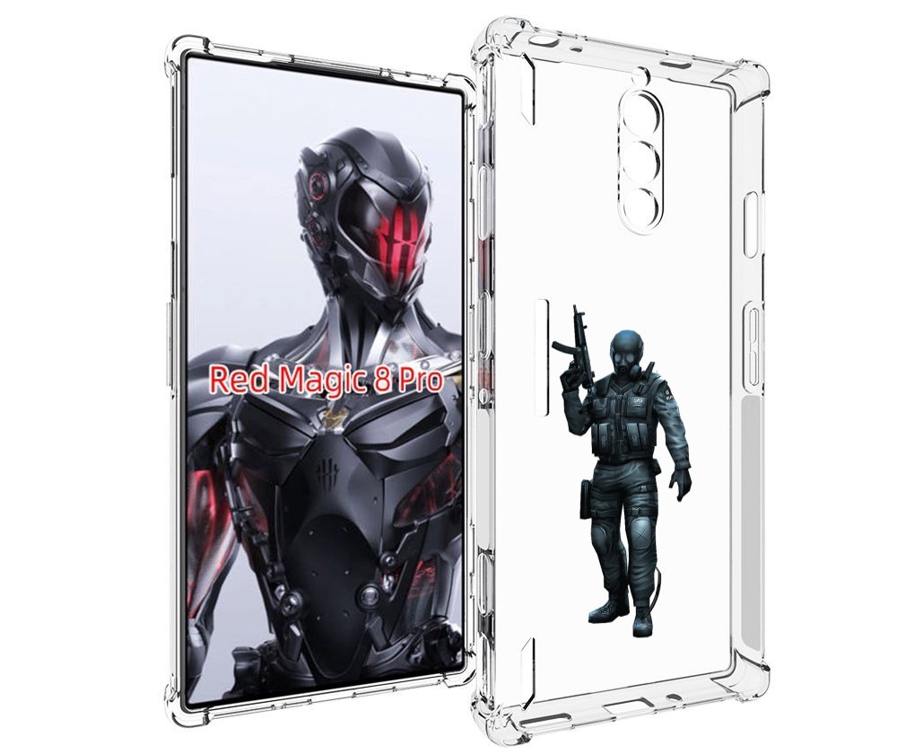 

Чехол MyPads crossfire для ZTE Nubia Red Magic 8 Pro / Red Magic 8 Pro Plus, Tocco