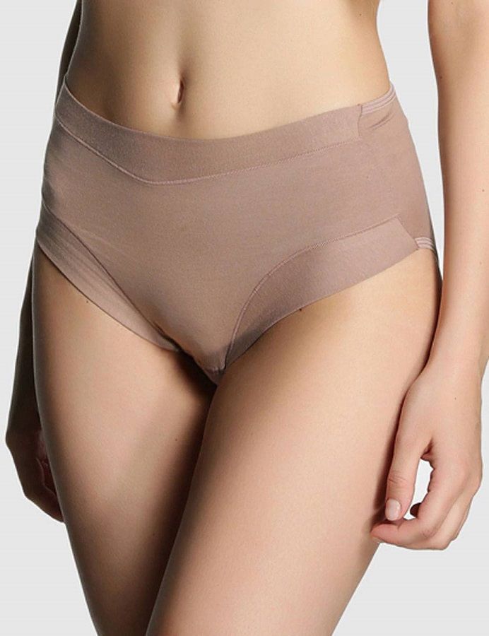 

Комплект трусов женских Janira 1031637 коричневых M, Коричневый, 1031637