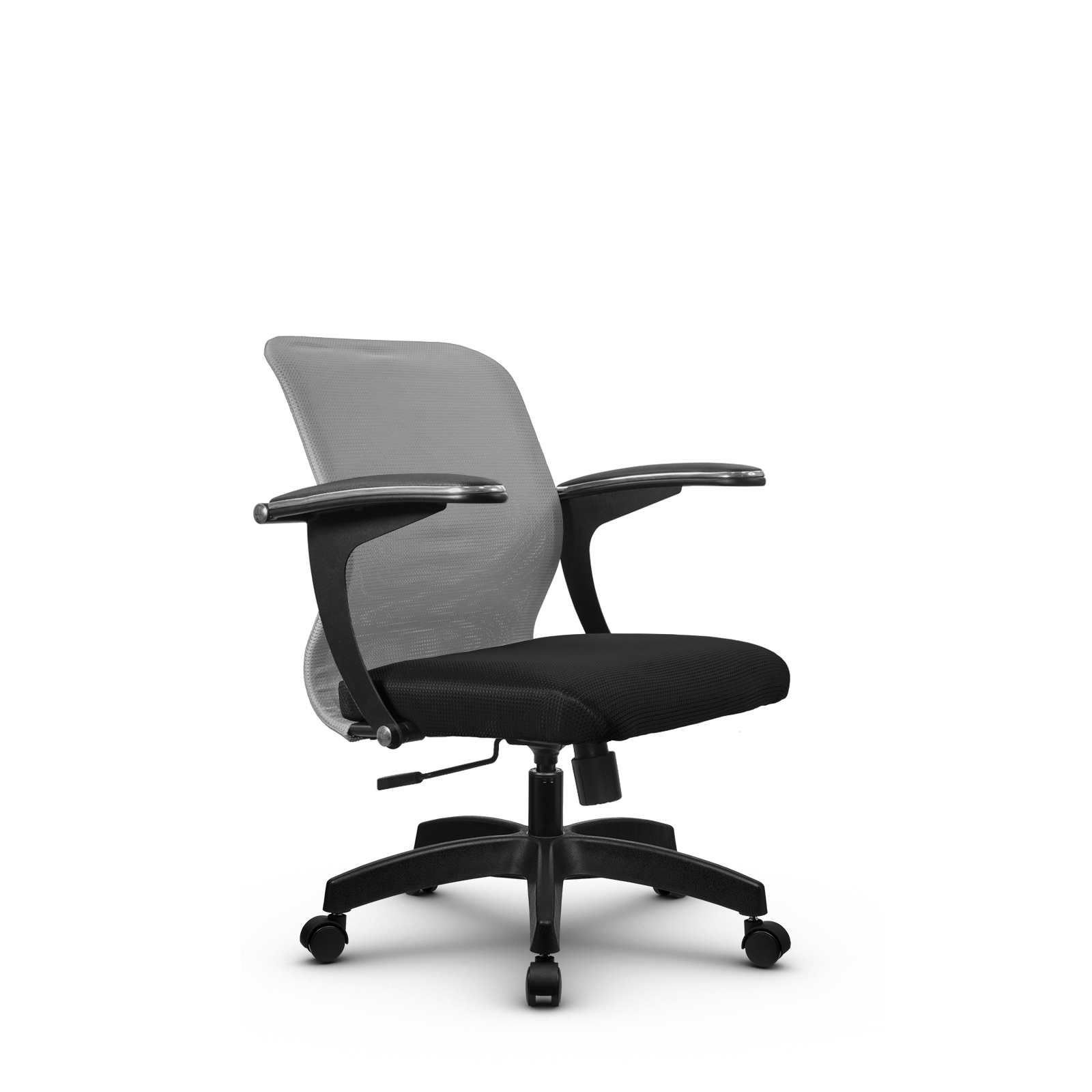 Кресло компьютерное SU-M-4/подл.160/осн.001 Светло-серый