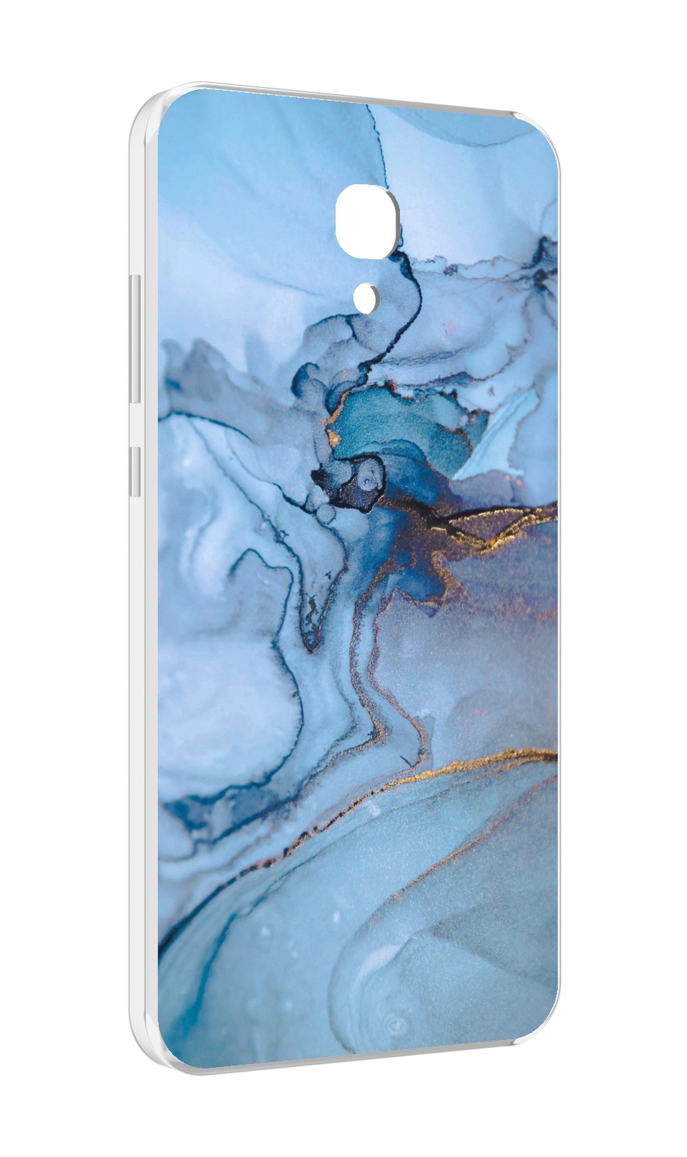 

Чехол MyPads голубой мрамор для Meizu M6 (M711Q), Прозрачный, Tocco