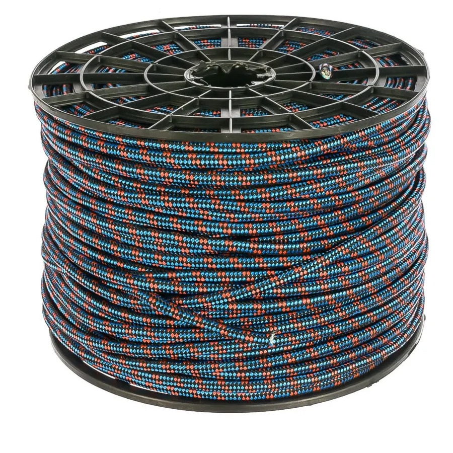 ЭБИС Верёвка плетёная ПП 10 мм (200 м) цветная 71378