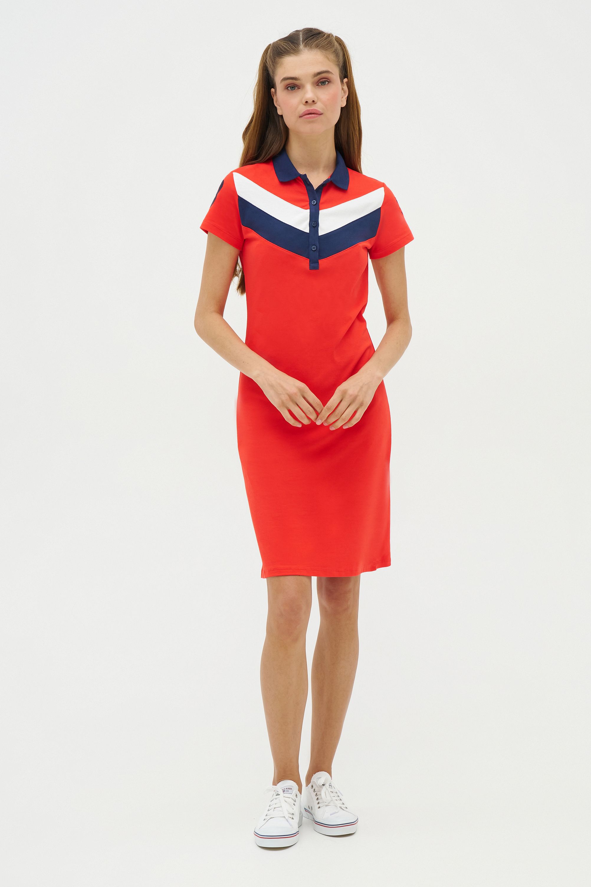 

Платье женское U.S. POLO Assn. G082SZ0750R_MOYA красное XL, Красный, G082SZ0750R_MOYA