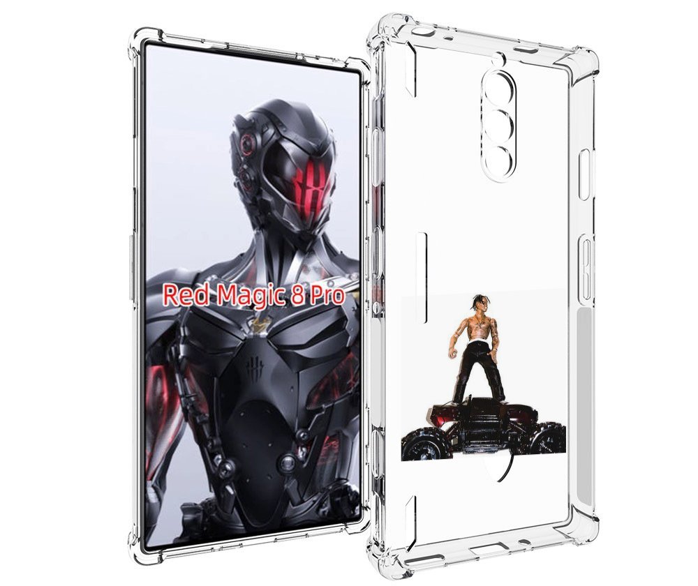 

Чехол MyPads Travis Scott - Rodeo для ZTE Nubia Red Magic 8 Pro / Red Magic 8 Pro Plus, Tocco