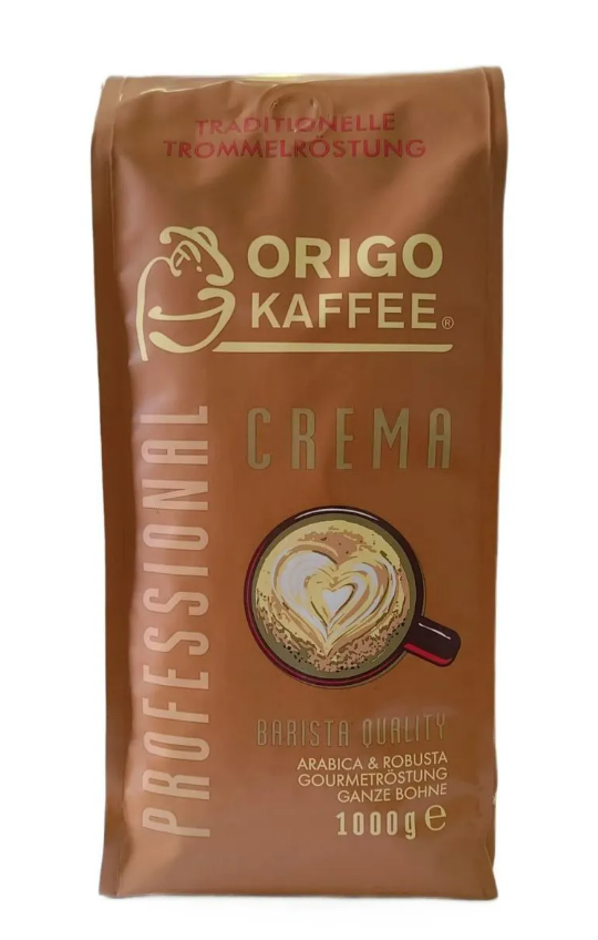 Кофе в зернах ORIGO Kaffe Professional Barista Crema 1000 г 2028₽