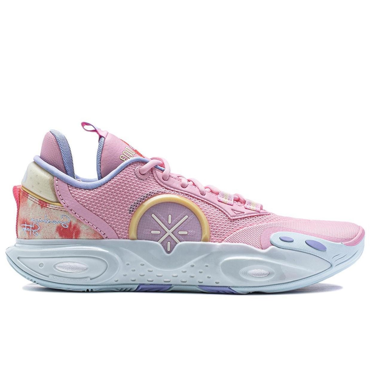 

Кроссовки мужские Li-Ning Wade All City розовые 7.5 US, Розовый, Wade All City