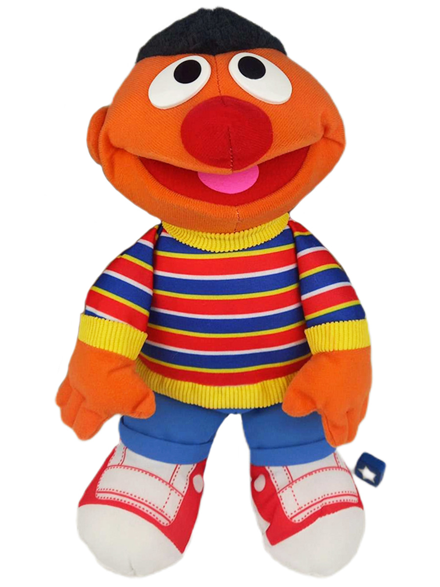 Мягкая игрушка StarFriend маппет Улица Сезам Еник Sesame Street Ernie 35 см