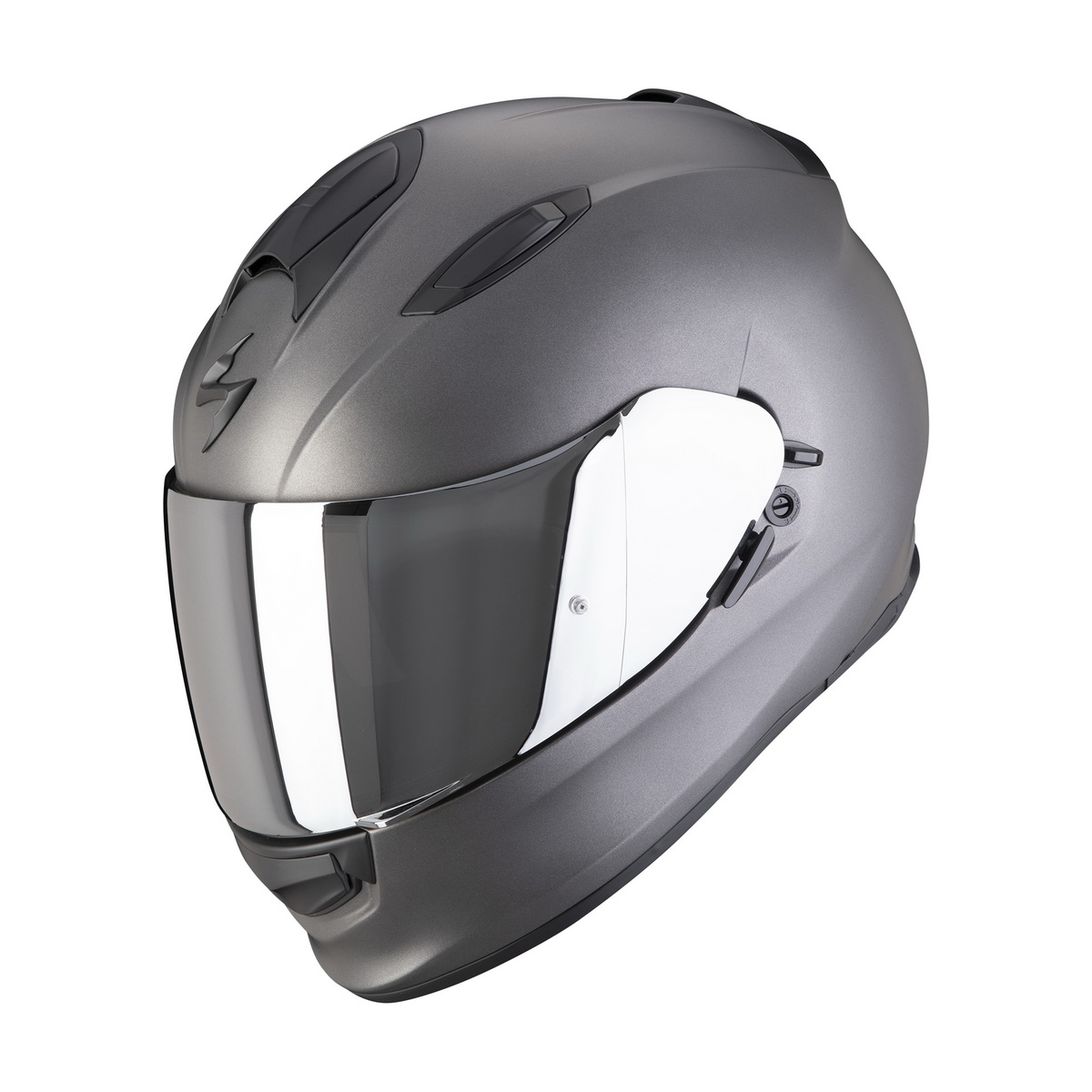 

SCORPION EXO Мотошлем EXO-491 SOLID, цвет Антрацит Матовый, Размер L, Черный, EXO-491 SOLID