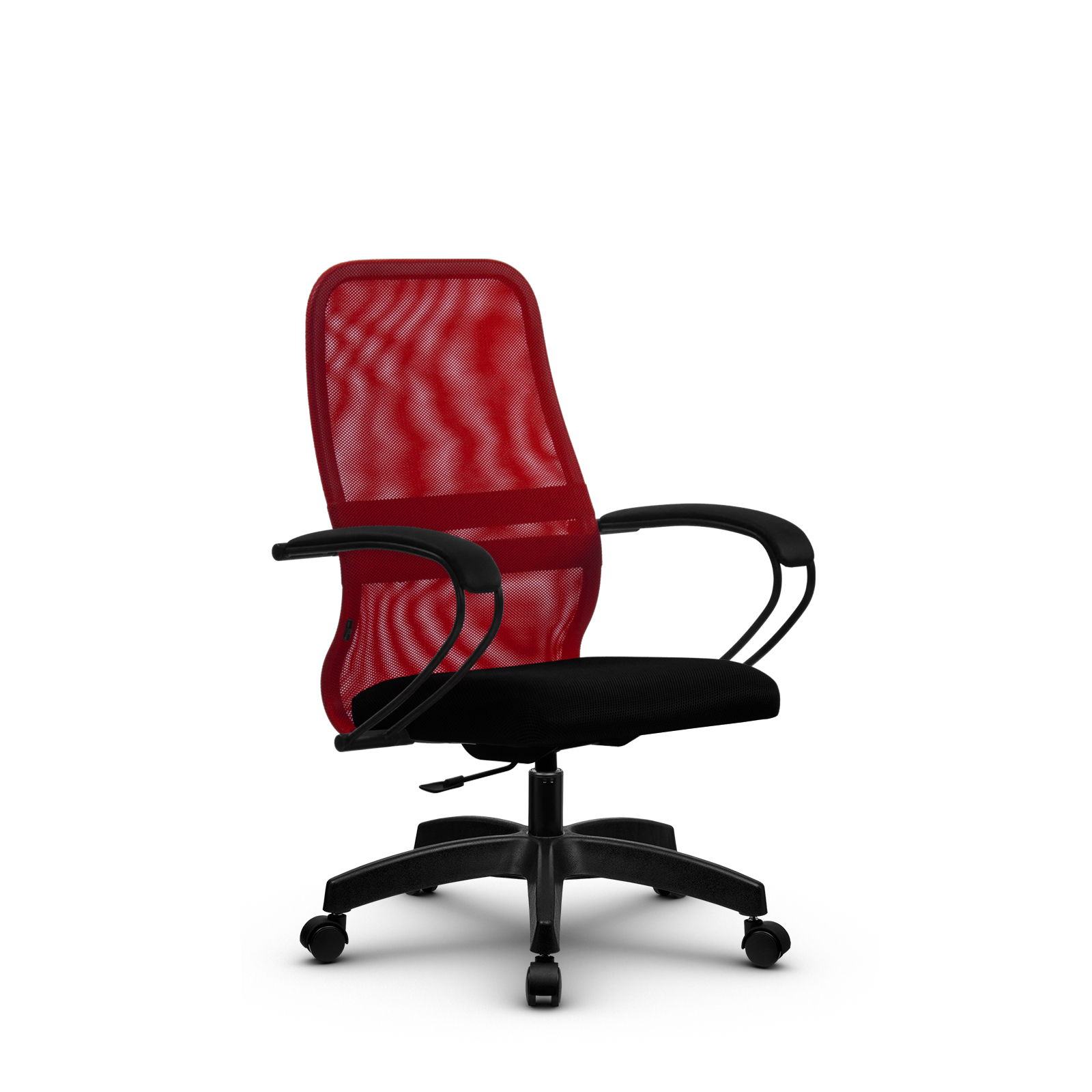Кресло компьютерное SU-C-8/подл.130/осн.005 Красный