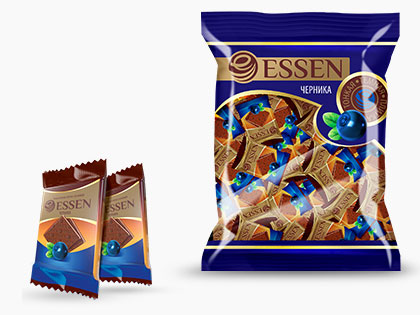 

Конфеты глазированные Essen с черничной начинкой 500 г