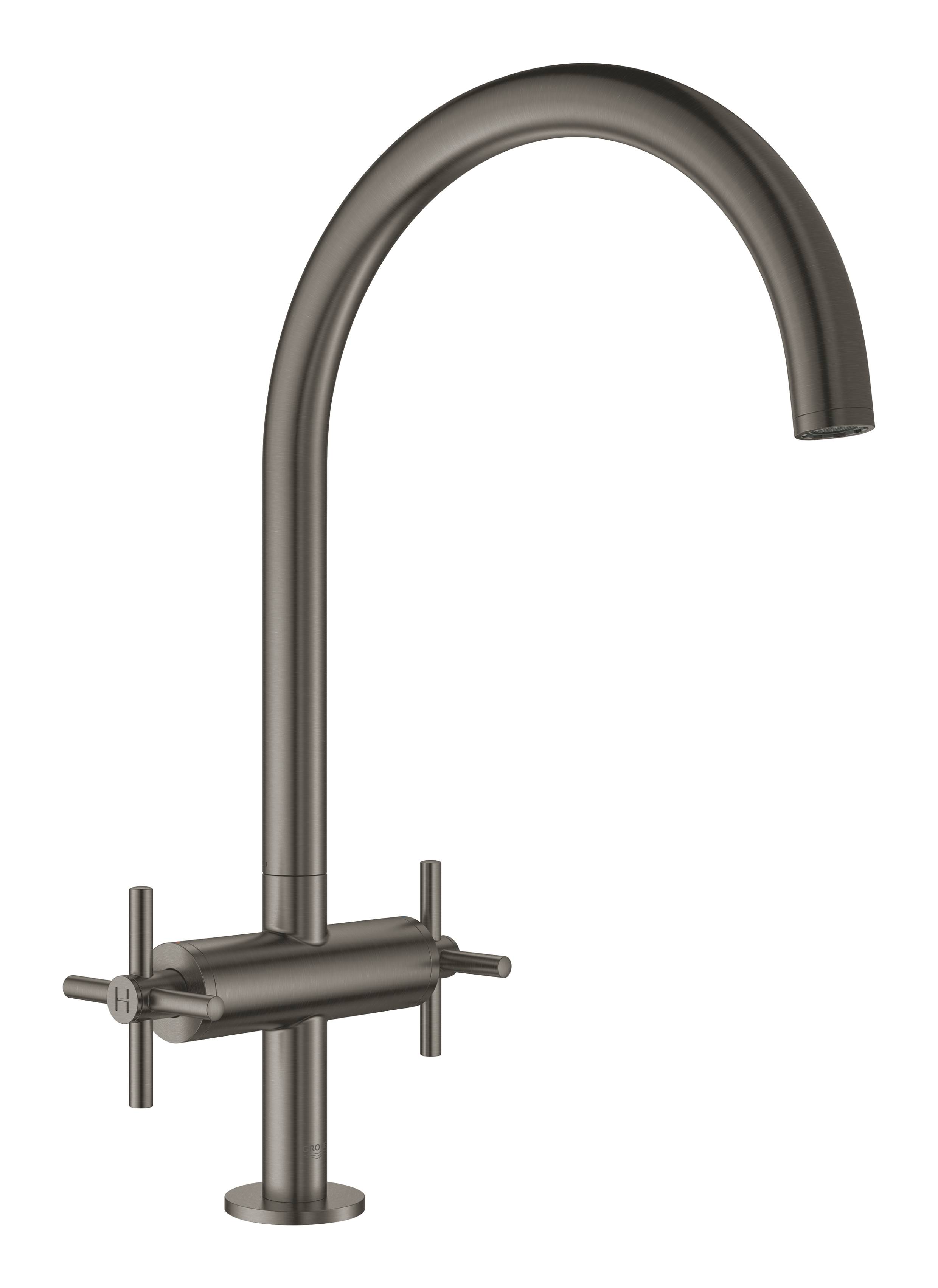 

Смеситель для кухни GROHE Atrio New, матовый темный графит (30362AL0), Коричневый, Atrio New
