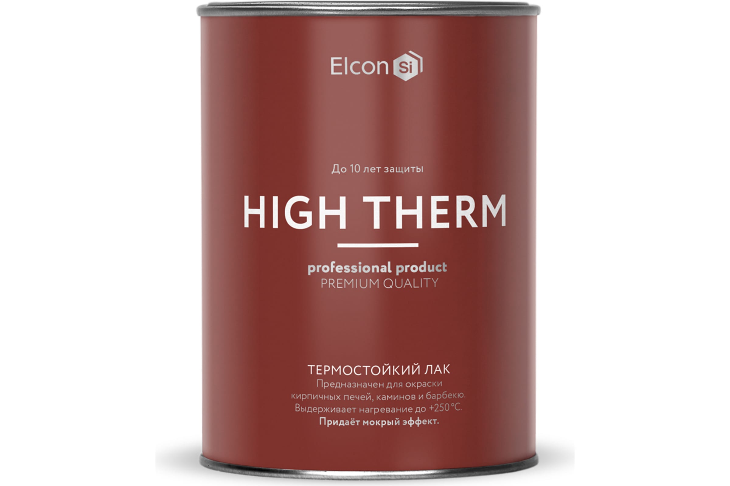 Термостойкий лак Elcon High Therm, бесцветный до +250 градусов, 1 л