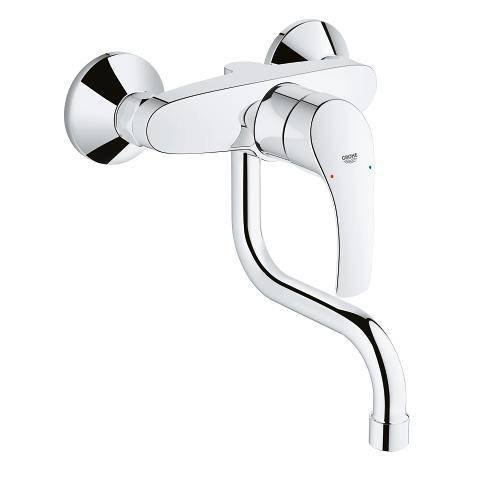 фото Смеситель для кухни grohe eurosmart new, вынос 150 мм, хром (31509002)