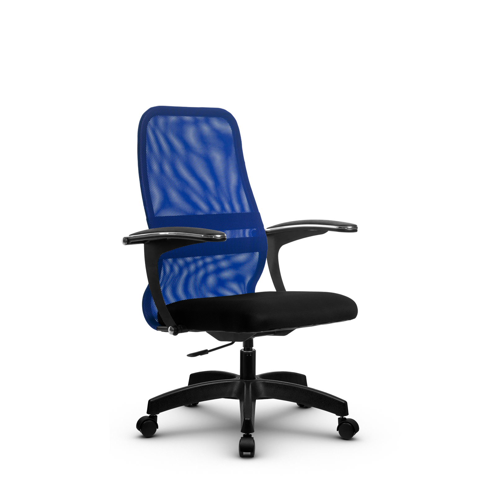 Кресло компьютерное SU-C-8/подл.160/осн.005 Синий