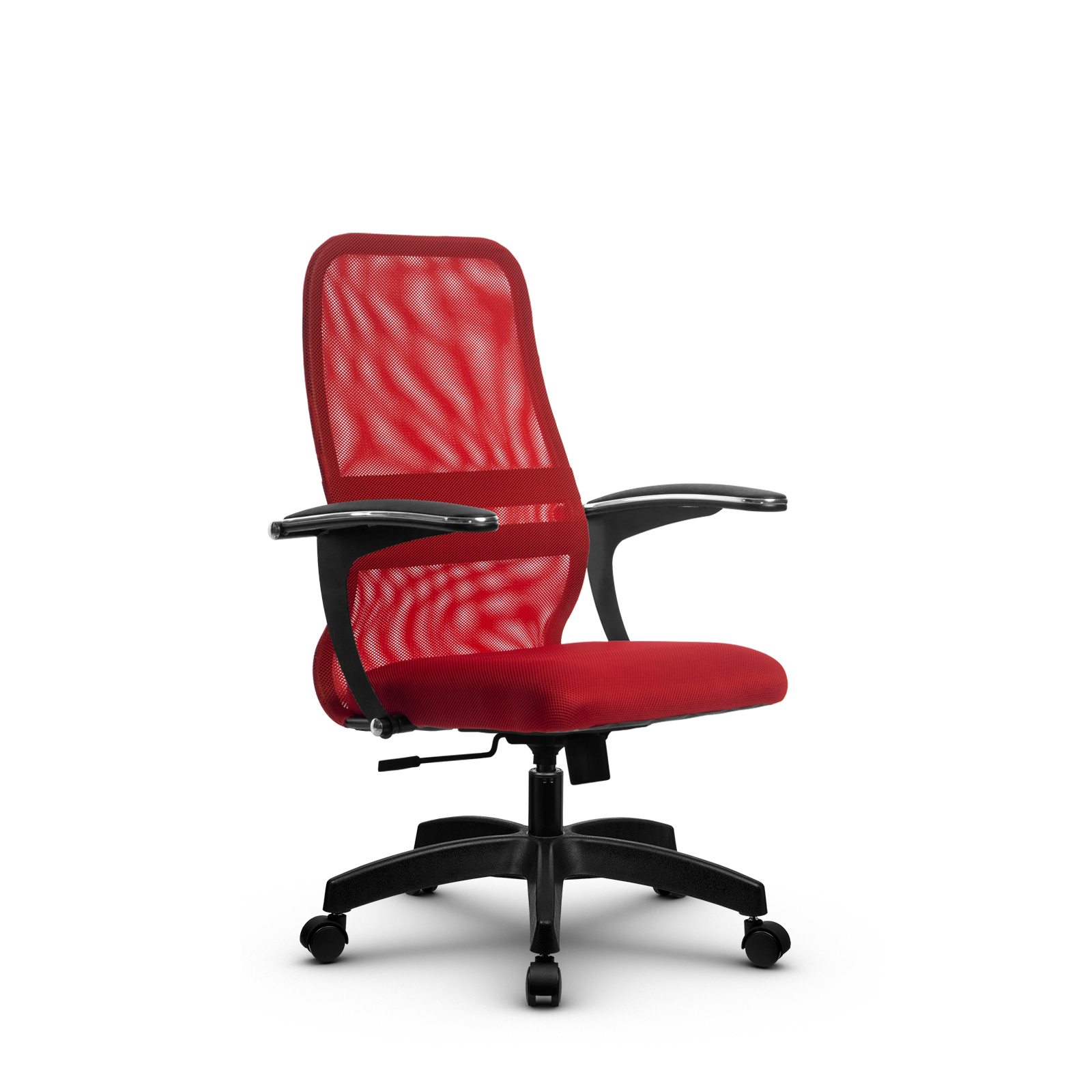 Кресло компьютерное SU-C-8/подл.160/осн.001 Красный/Красный