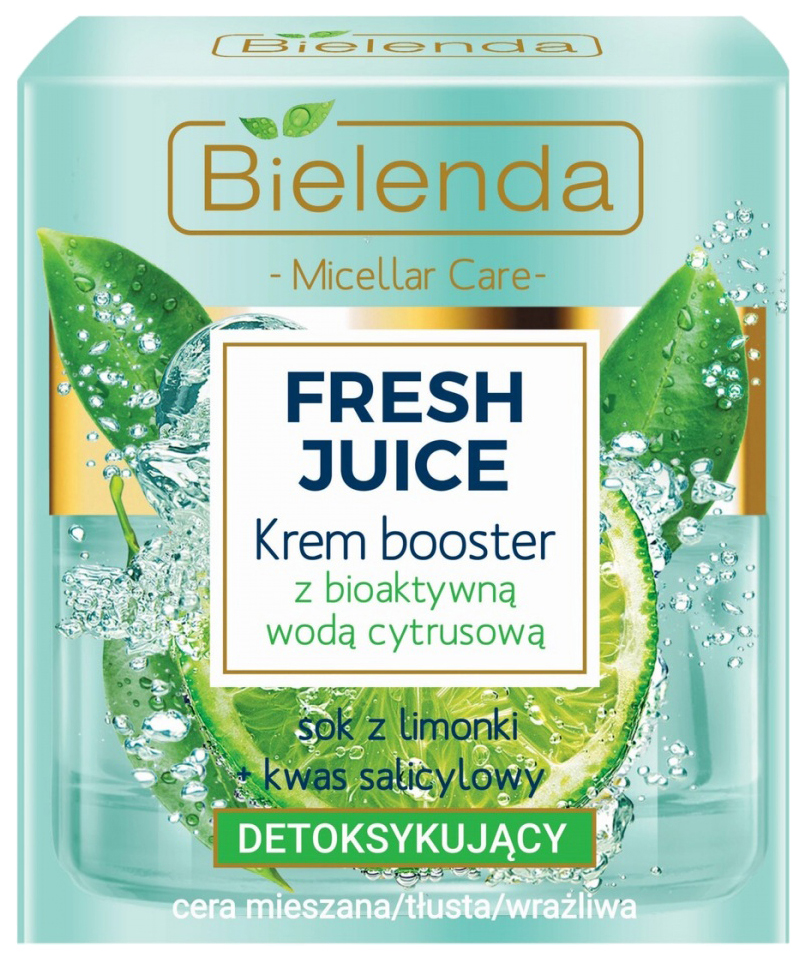 фото Крем с биоактивной цитрусовой водой лайм fresh juice, 50 мл bielenda