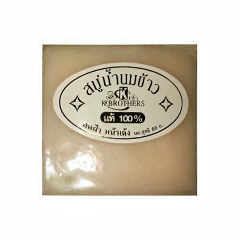 фото Мыло для лица жасминовый рис jasmine rice soap, 60 г k.brothers