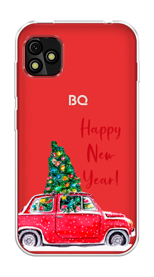 

Чехол на BQ 5060L "Happy New Year", Красный;зеленый, 201750-5