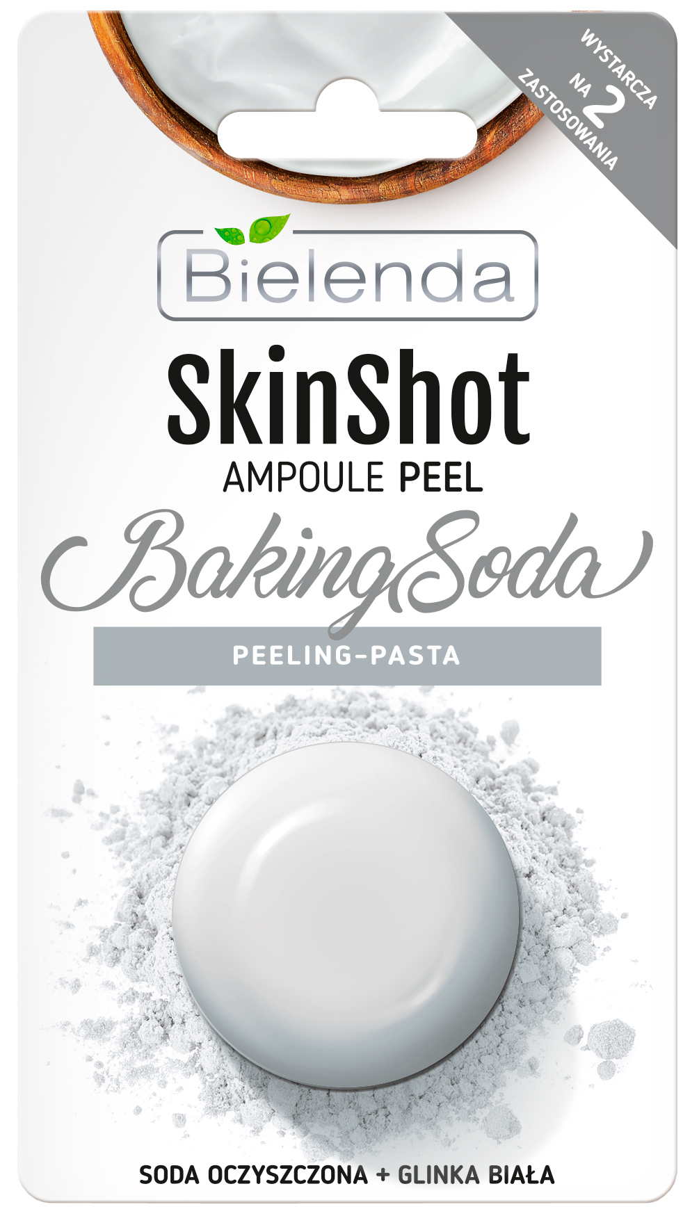 

Скраб для лица Bielenda Skin Shot с Пищевой содой, 8 г
