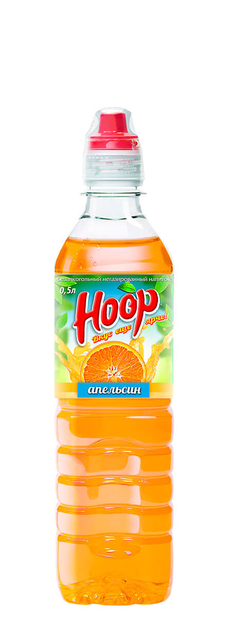 Напиток сокосодержащий Hoop апельсиновый 500 мл