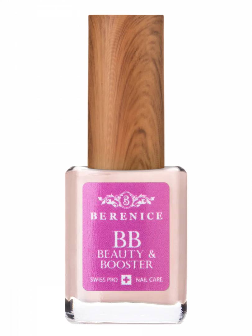 Лак для ногтей Berenice BB Beauty&Booster, выравнивающий, молочный, 15 мл