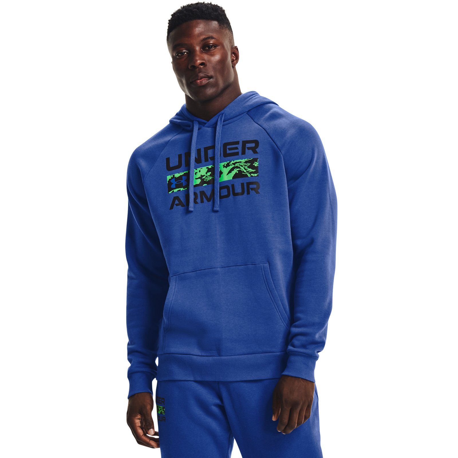 

Худи мужское Under Armour 1366363 синее 50 RU, 1366363