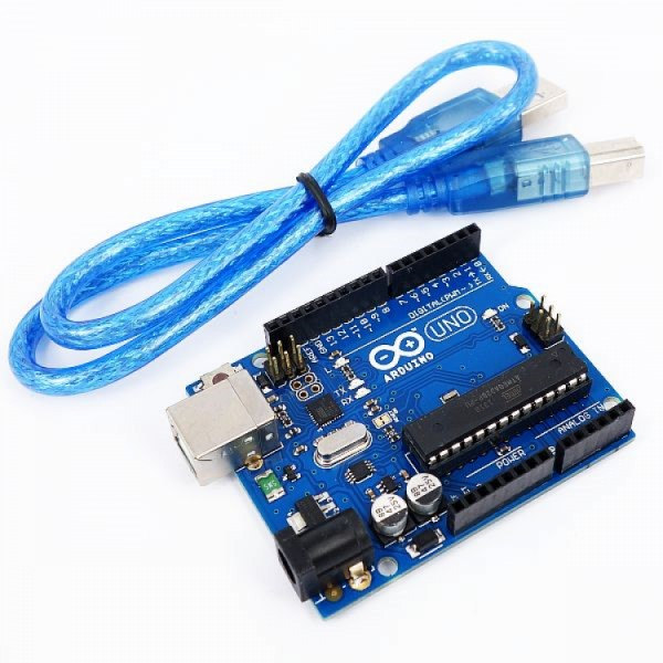 Плата UNO R3 Arduino-совместимая USB кабель 1977₽