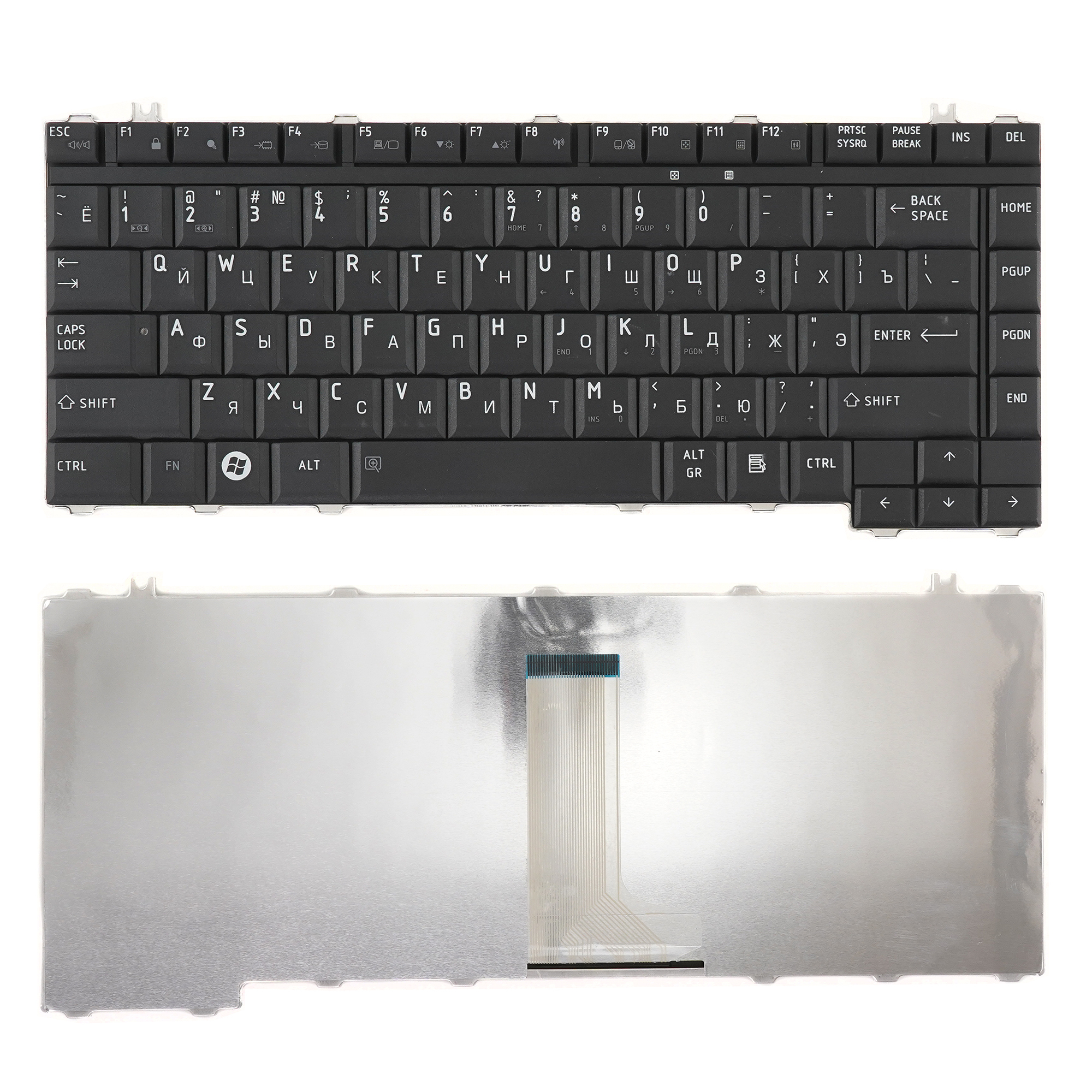 Клавиатура для ноутбука Toshiba Satellite A200, A300, M300 черная
