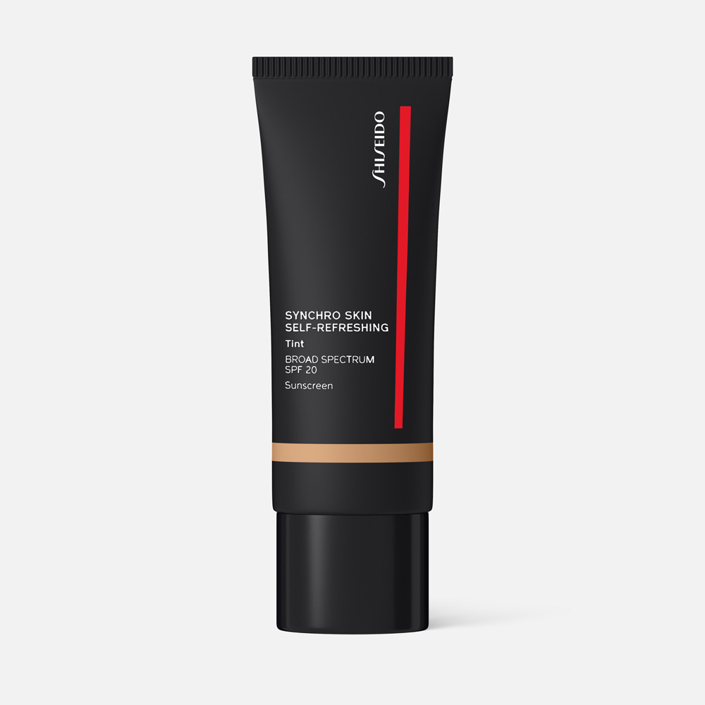 Основа тональная SHISEIDO Synchro Skin Self-Refreshing Tint SPF20 №235 Light Hiba, 30 мл shiseido устойчивое тональное средство для свежего совершенного тона synchro skin