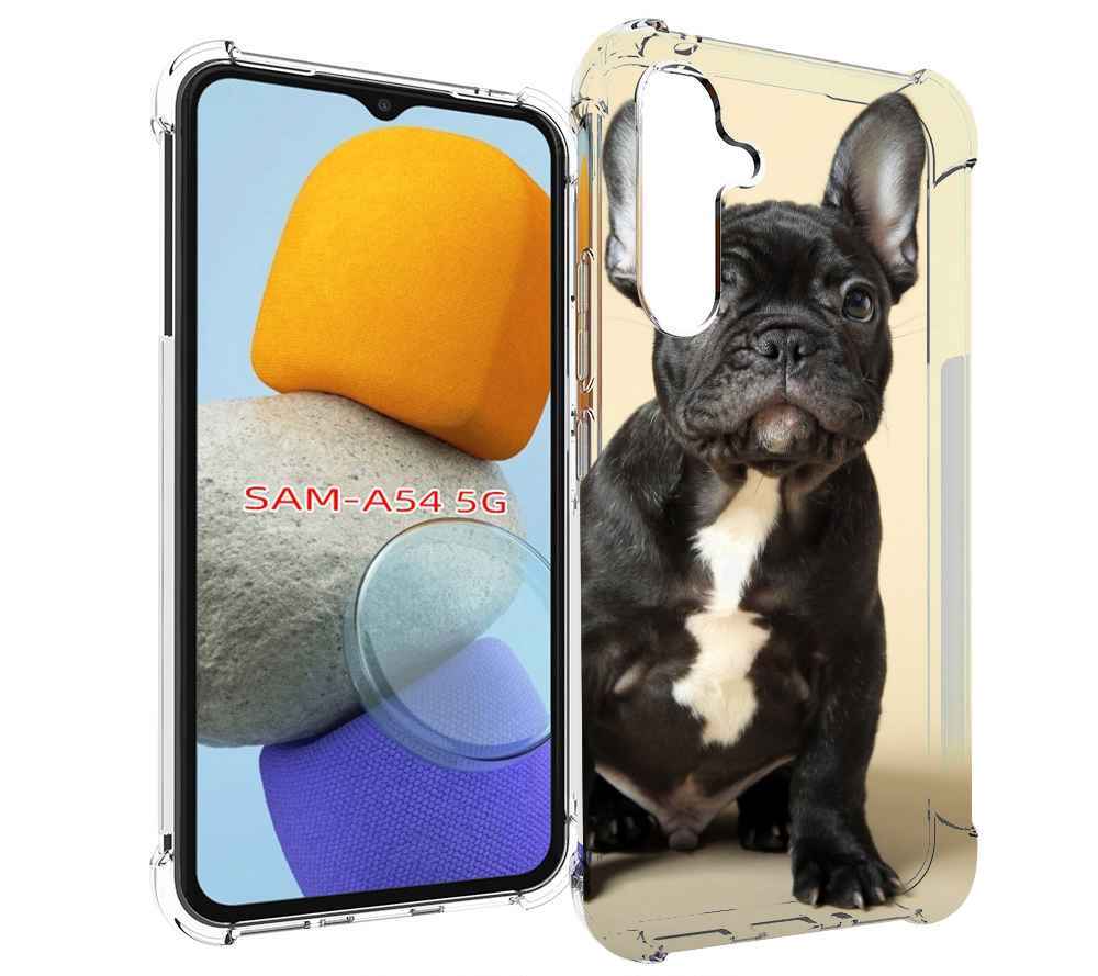 

Чехол MyPads французский бульдог для Samsung Galaxy A54, Tocco